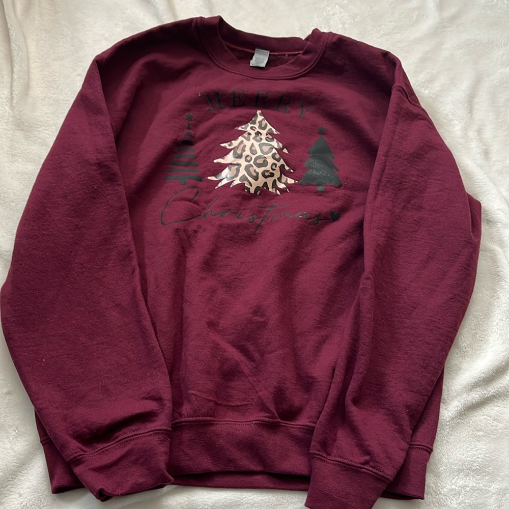 🍀 5/$20  Merry Christmas crewneck